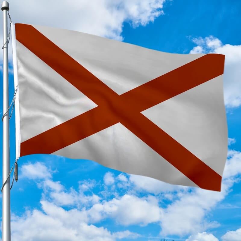 Alabama Heavy Weight Poly - Max Outdoor Flag - Action Flag