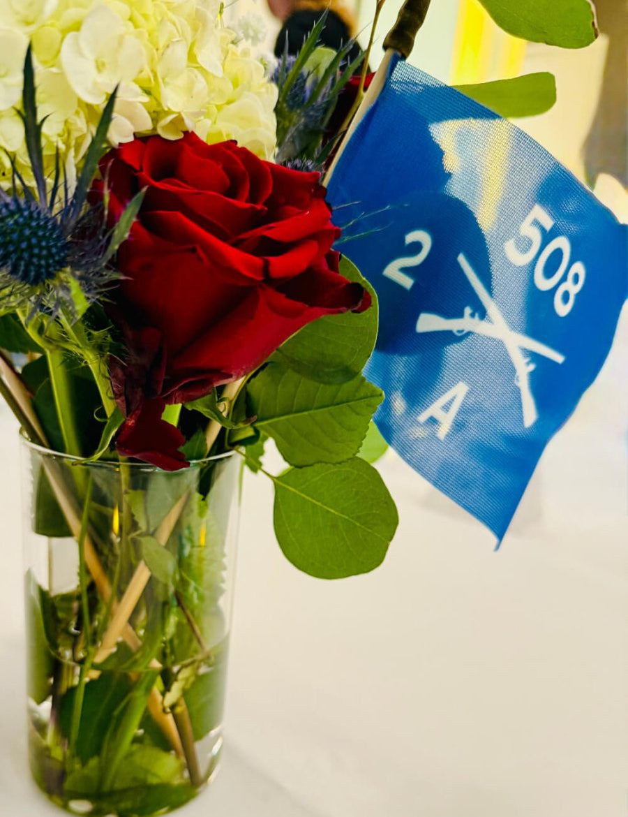 Alpha Company 2 - 508 Ensign Stick Flags – 4" x 6" (144 Pack) - Action Flag