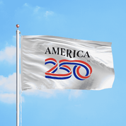 America250™ Flag – Large & Extra Large Sizes (Official U.S. Government - Licensed, Made in USA) - Action Flag
