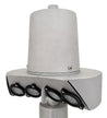 American Beacon Quad Light Internal Halyard Flag Pole Light - Action Flag