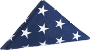American Flag - 5'x9' - 1/2 ENDURA - TEX Cotton Memorial Internment (Casket) Flag - Action Flag
