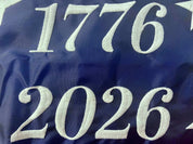 Betsy Ross 250th Anniversary Flag 3x5 ft – Embroidered & Sewn Nylon, 1776 - 2026 USA Made. - Action Flag