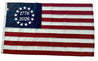 Betsy Ross 250th Anniversary Flag 3x5 ft – Embroidered & Sewn Nylon, 1776 - 2026 USA Made. - Action Flag