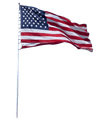 BigFlag Large Steel Flagpole – 170x30 | Motorized Winch - Action Flag