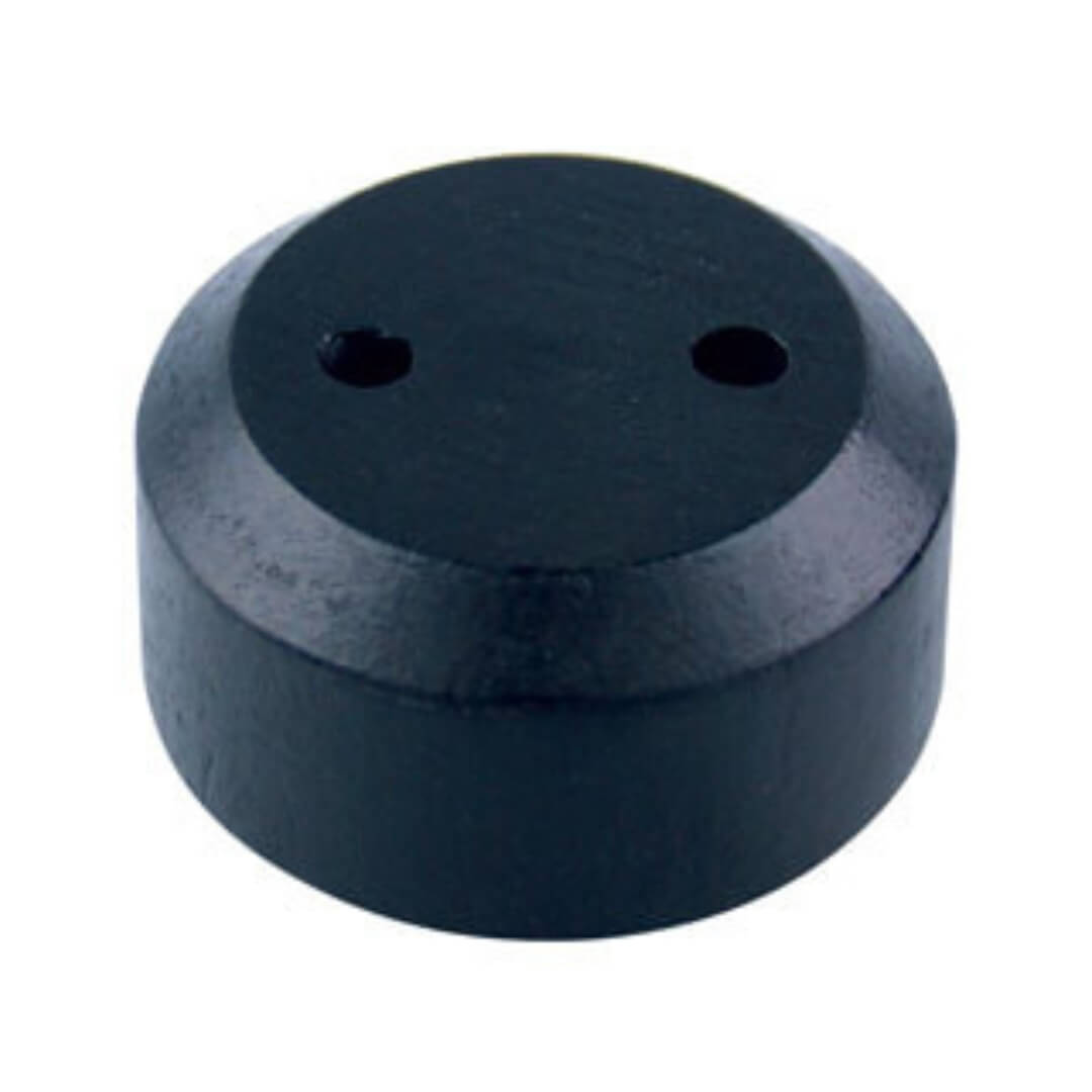 Black Wood Table Base For 8" x 12" Mounted Flags - Action Flag