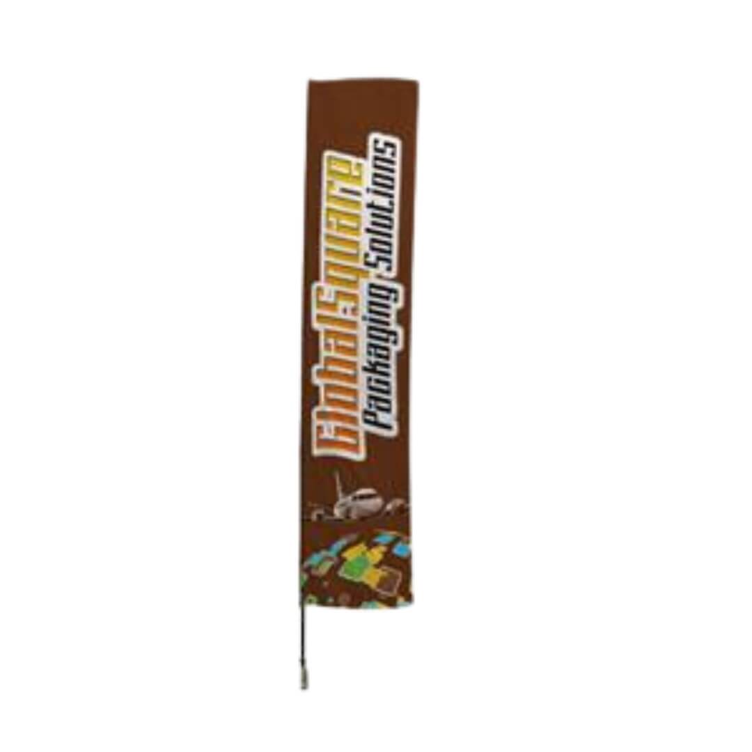 Custom Feather Flag - Single Sided Digital Print - Action Flag