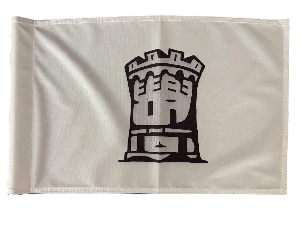 Custom Golf Flags Set - 18 Personalized Flags for Municipal & Country Club Courses - Action Flag