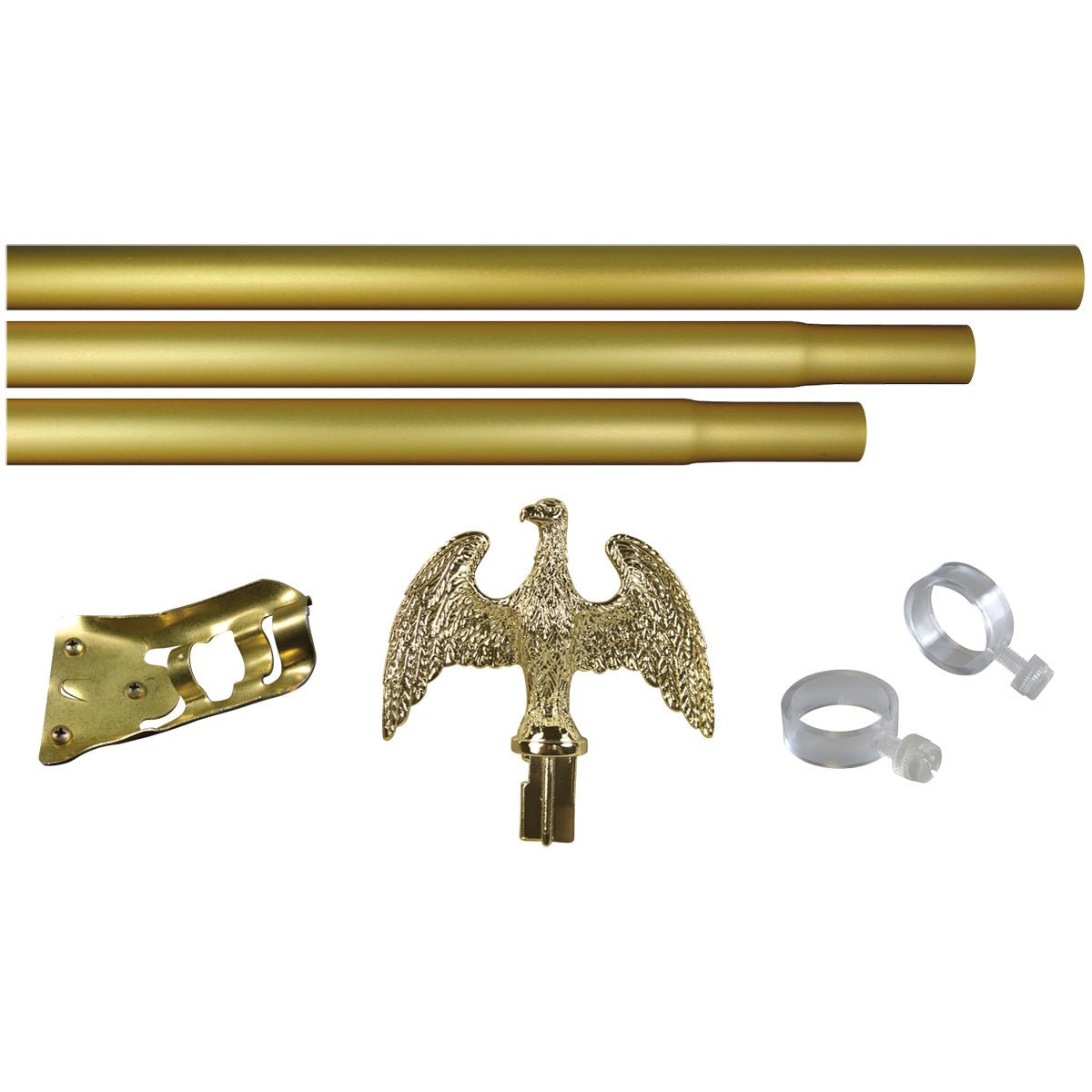 Deluxe Outdoor Residential Flag MOUNTING SET ONLY. NO FLAG. - Action Flag