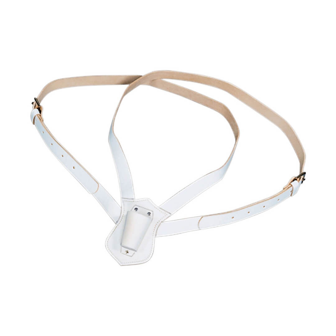 Double Strap Leather Parade Flag Carrying Belt - Action Flag