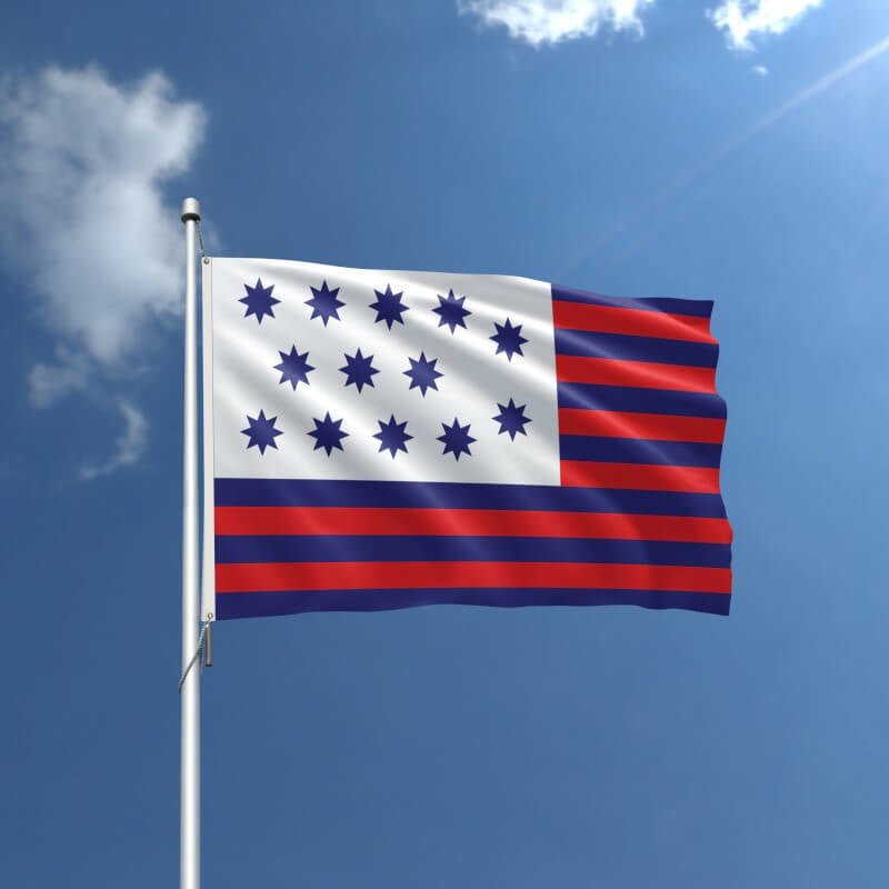 Guilford Courthouse Historical Outdoor Flag - 3' x 5' Nylon - Action Flag