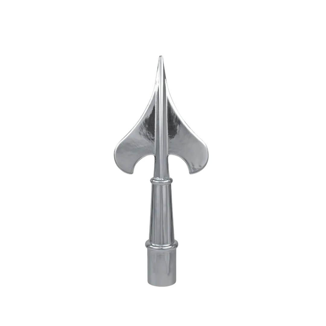 Metal Army Spear Indoor Flagpole Ornament With Ferrule - Action Flag