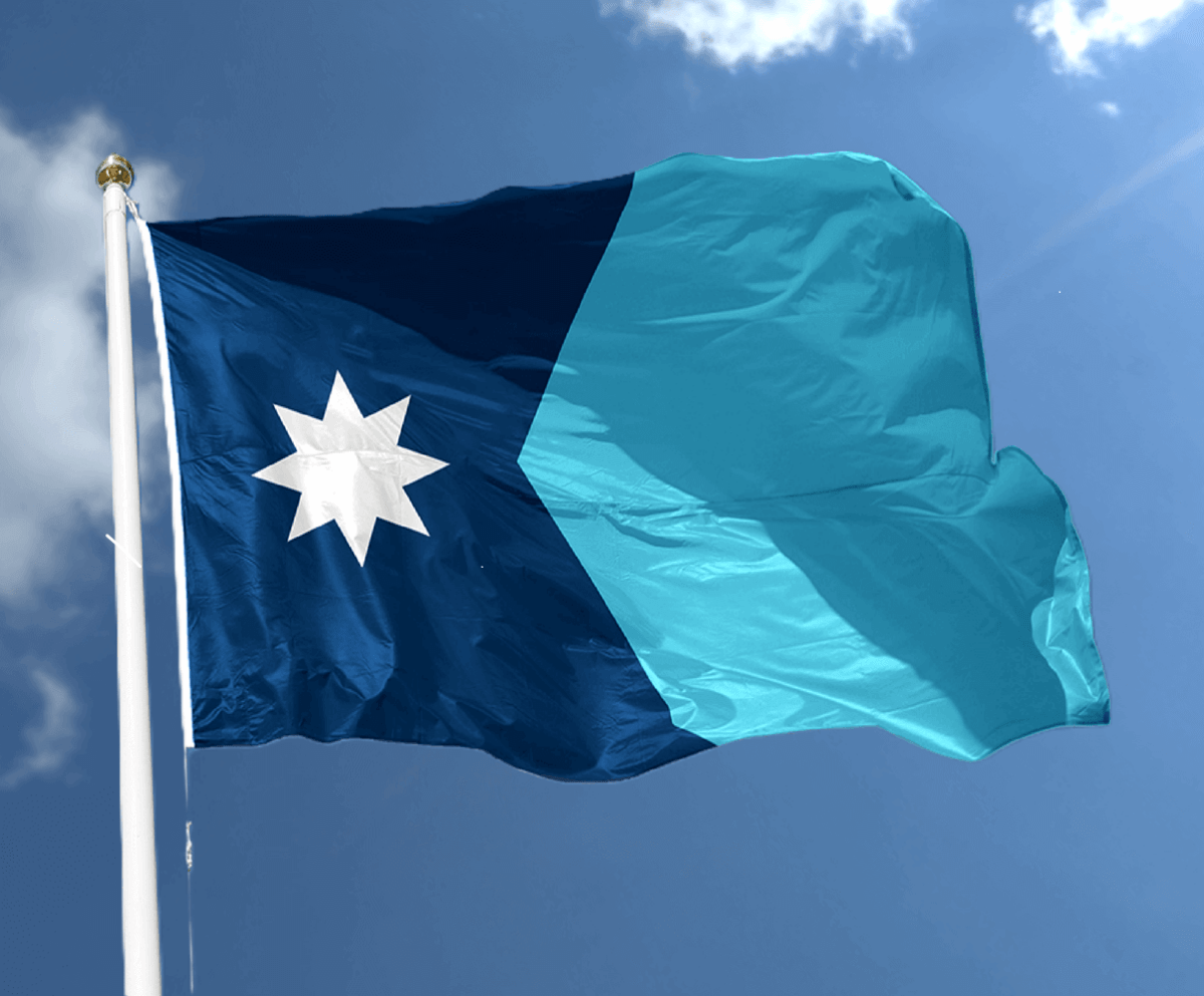 Minnesota Nylon Outdoor Flag - Action Flag