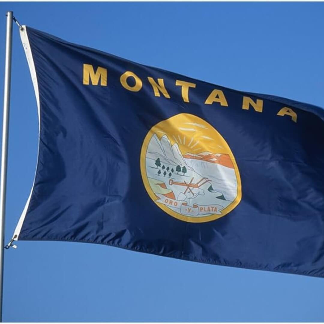 Montana Nylon Outdoor Flag - Action Flag
