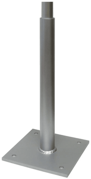 Roof Mount Flagpole Base – Heavy Duty Vertical Flagpole Holder (Permanent Aluminum Mount) - Action Flag