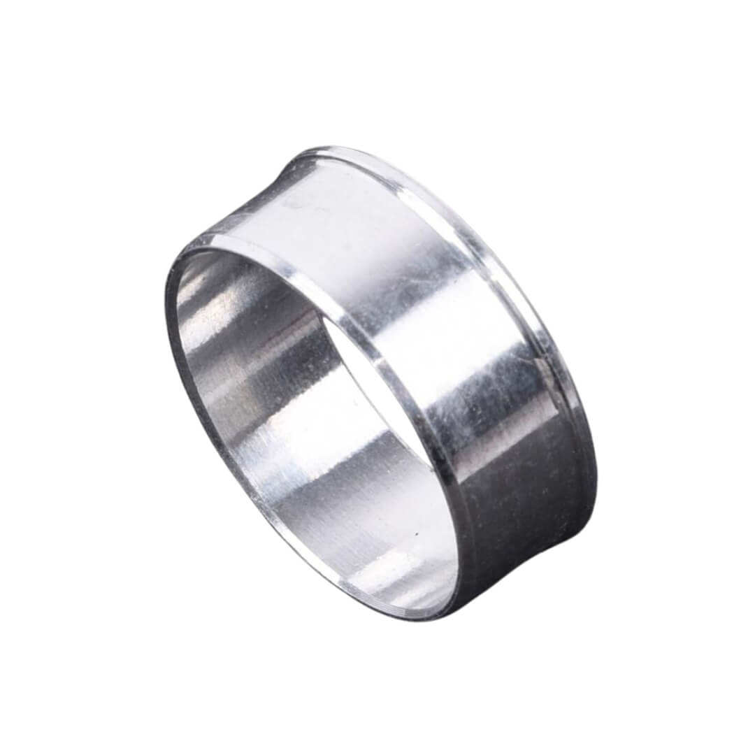 Silver Stamped Steel Bicycle Bracket - Action Flag