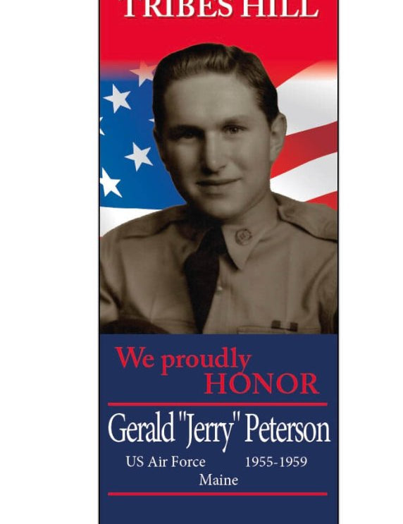 Veteran Memorial Street Pole Banner - Action Flag