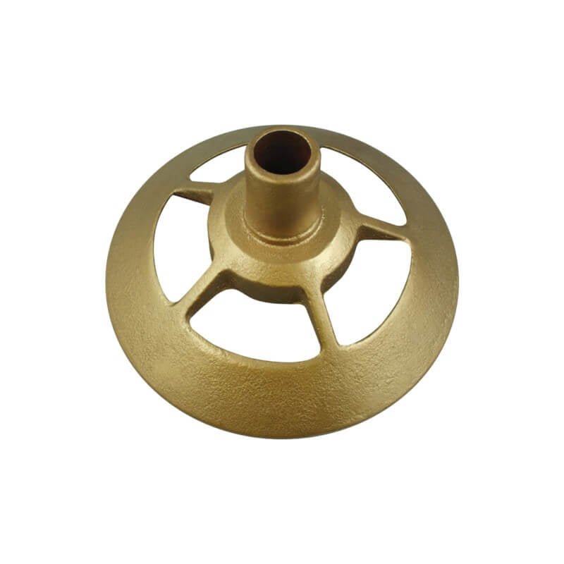 4" U.S. Federal Indoor Flagpole Floor Stand - Action Flag