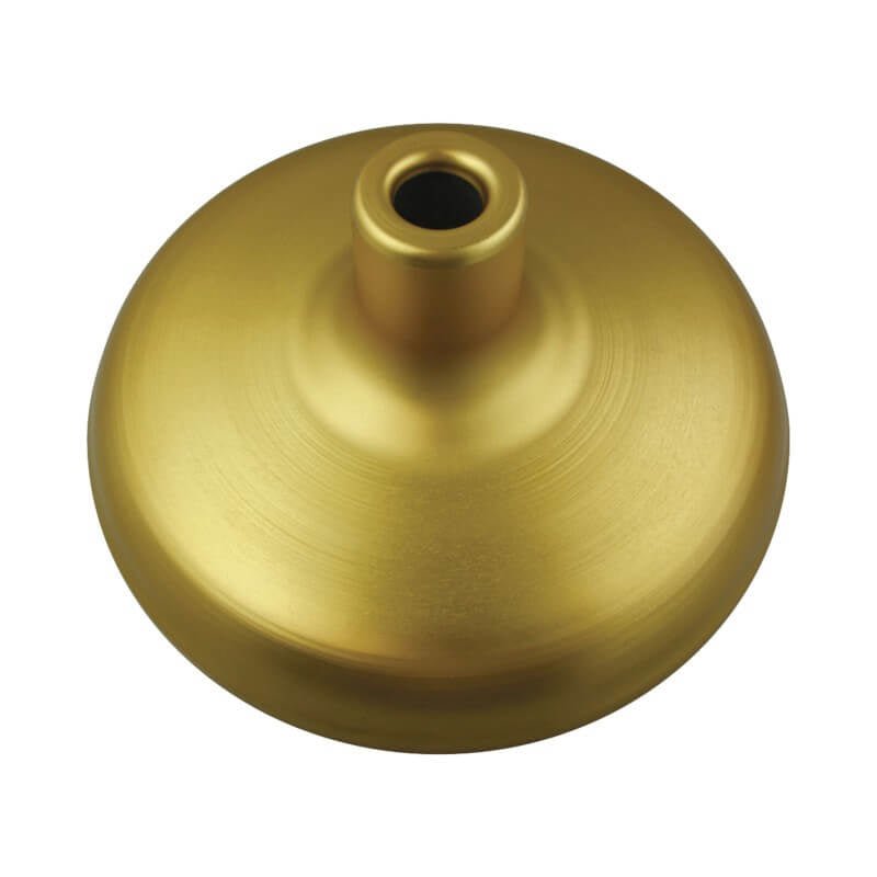 12" Gold Anodized U.S Floor Stand - Action Flag