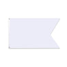 12" x 18" Blank Horizontal Burgee - Action Flag