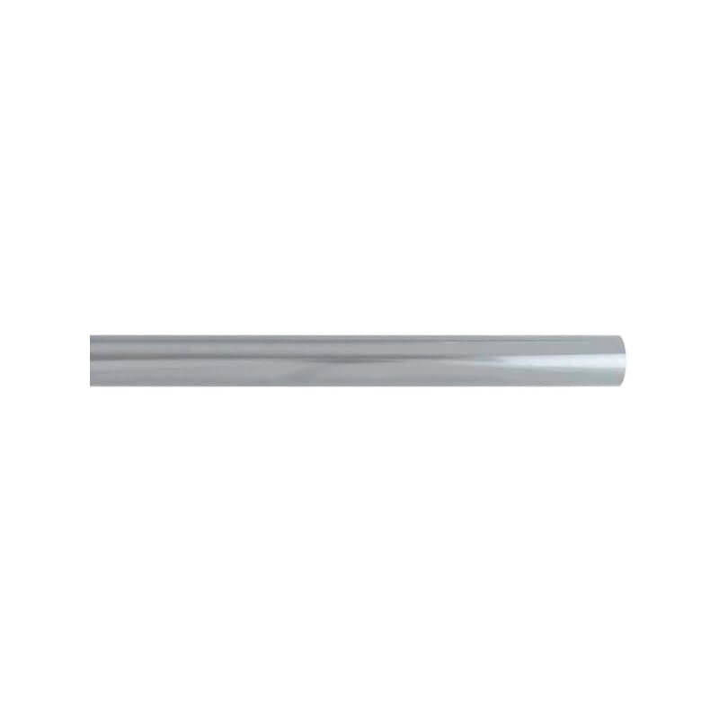Plain  Silver Aluminum Display Pole Section