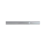 3' x 1" Silver Aluminum Display Pole Section - Action Flag