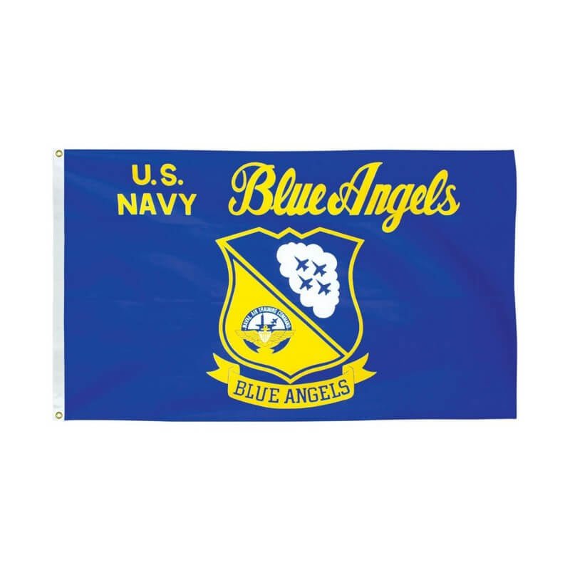 3' x 5' Blue Angels Polyester Commemorative Flag - Action Flag