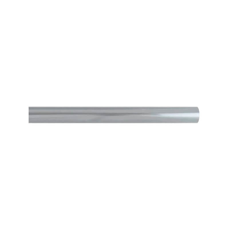 5' x 1" Silver Aluminum Display Pole Section - Action Flag