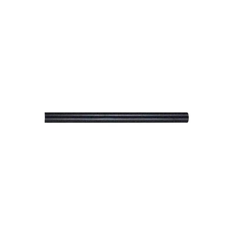 6' x 1' Black Fiberglass Flagpole - 1 Section - Action Flag