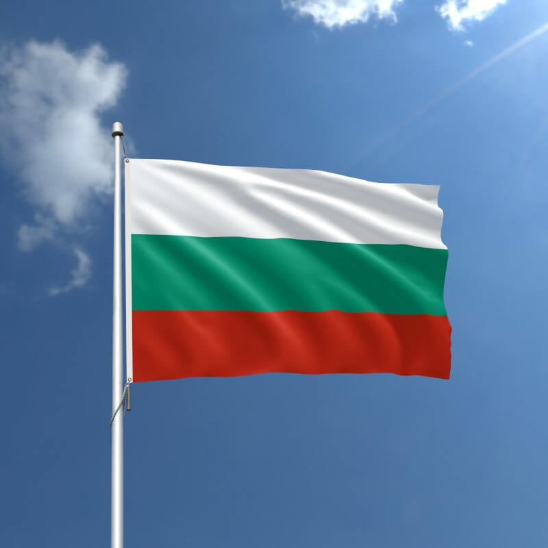 Bulgaria Nylon Outdoor Flag
