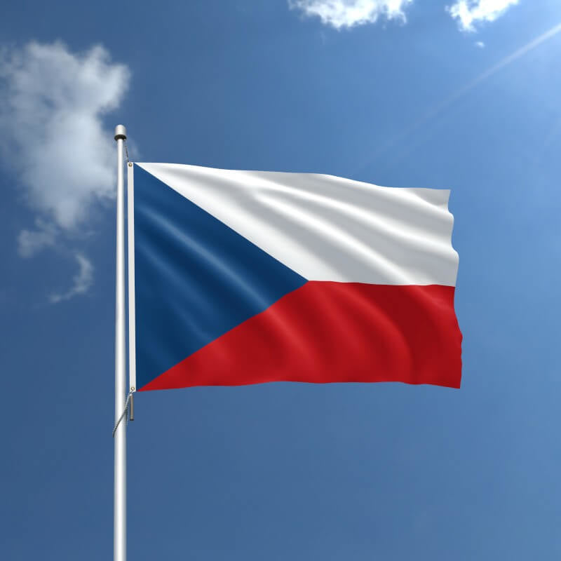 Czechia Nylon Outdoor Flag