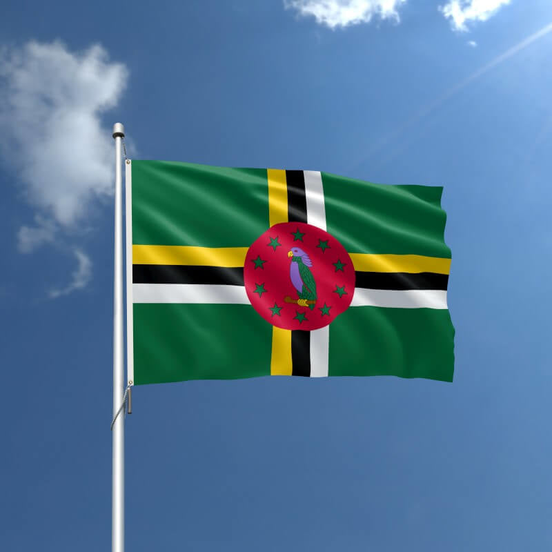 Dominica Nylon Outdoor Flag