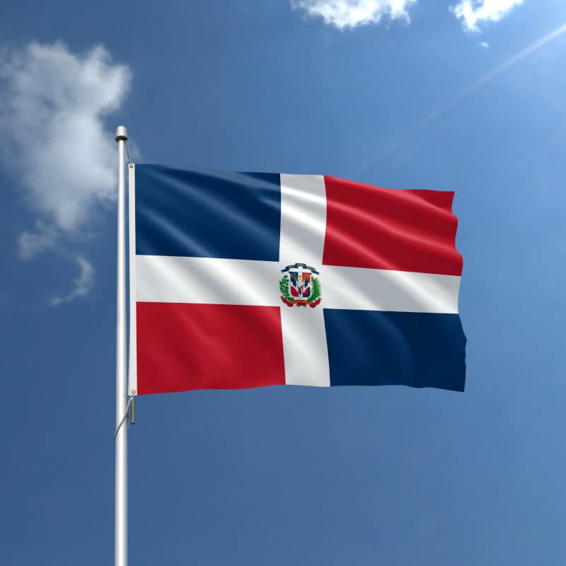 Dominican Republic Nylon Outdoor Flag