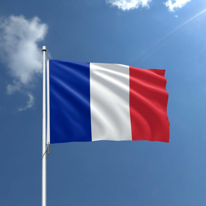 France Nylon Outdoor Flag