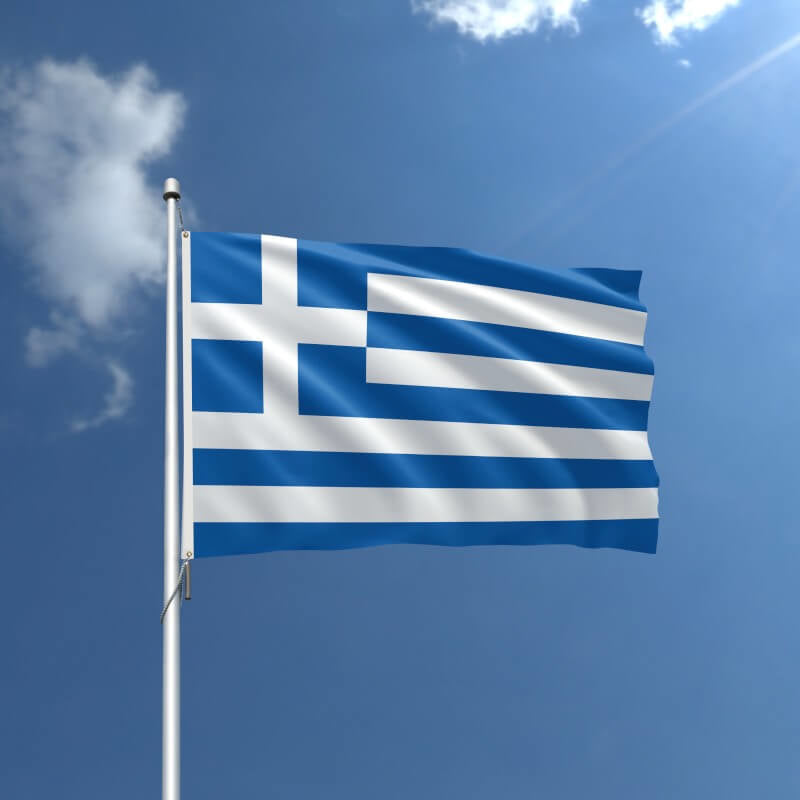 Greece Nylon Outdoor Flag