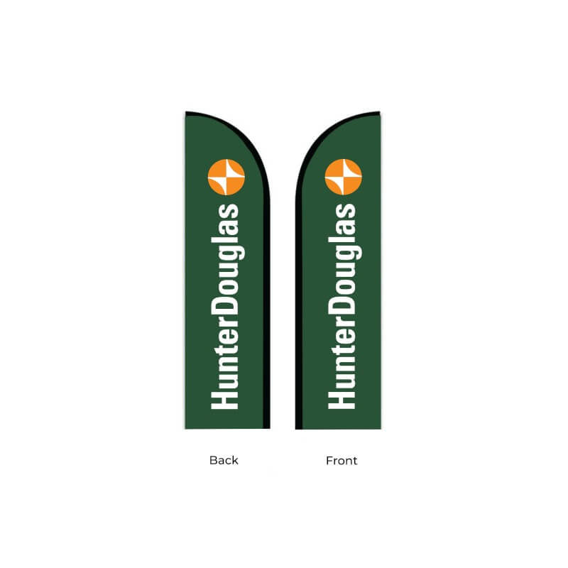 Hunter Douglas Replacement Blade Flag (NO POLE KIT) - Double Sided Green