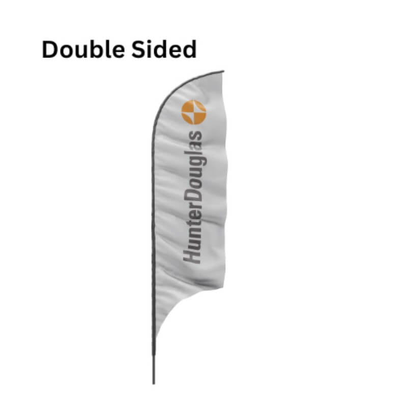 Hunter Douglas Replacement Blade Flag (NO POLE KIT) - Double Sided White