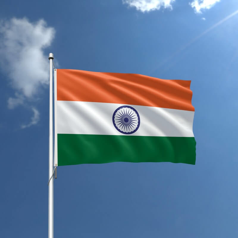 India Nylon Outdoor Flag