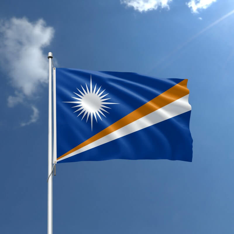 Marshall Islands Nylon Outdoor Flag