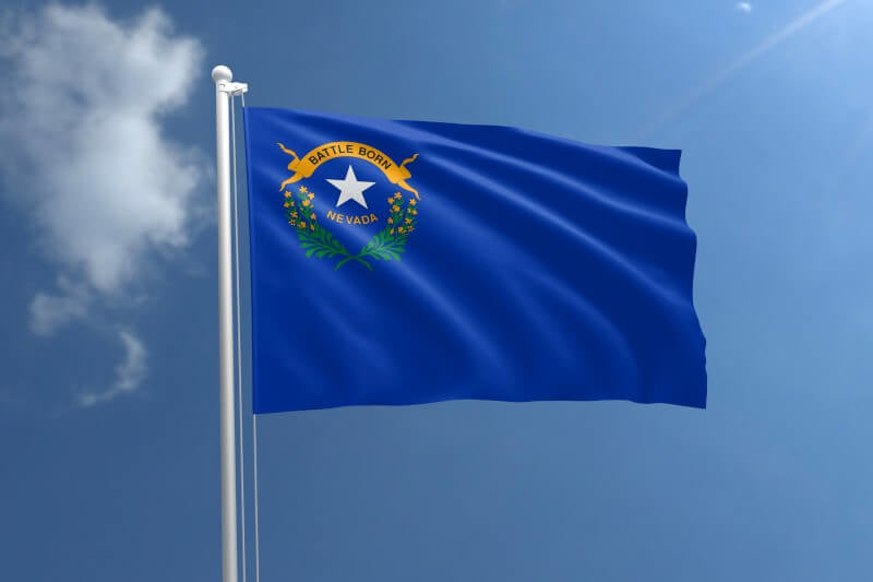 Nevada Nylon Outdoor Flag
