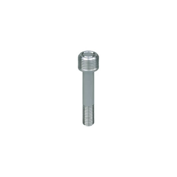 A product picture of a Silver Aluminum Spindle Provided by Action Flag.
