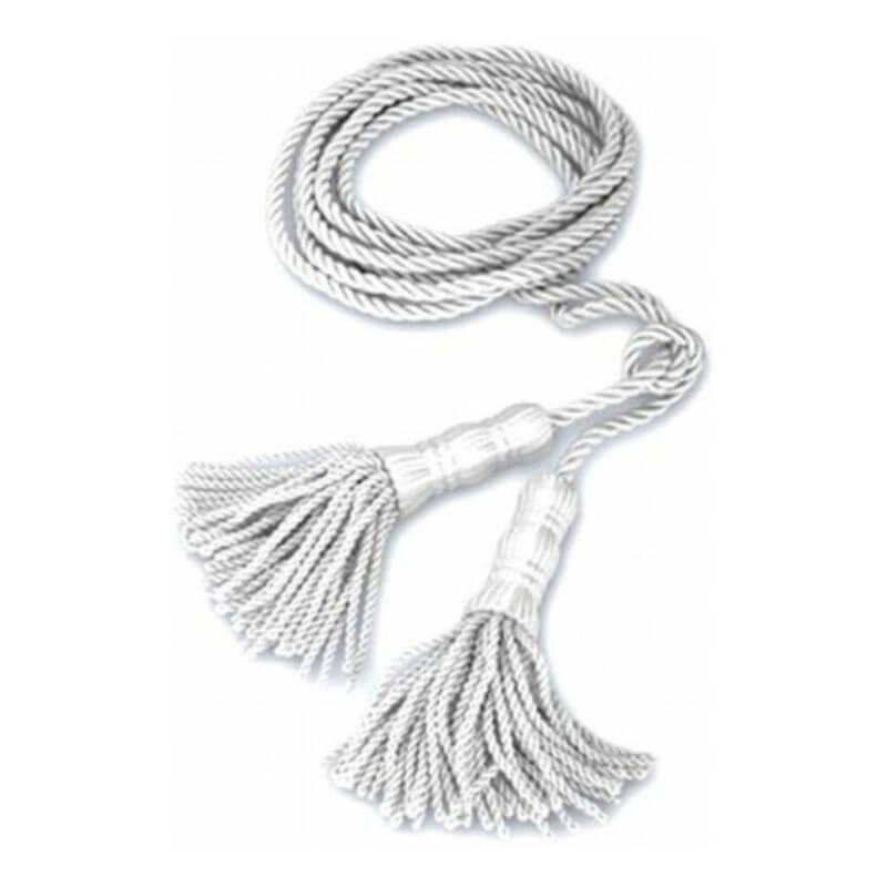 A product picture of a Silver Cord and Tassels for 3' x 5' Flag. Provided by Action Flag.