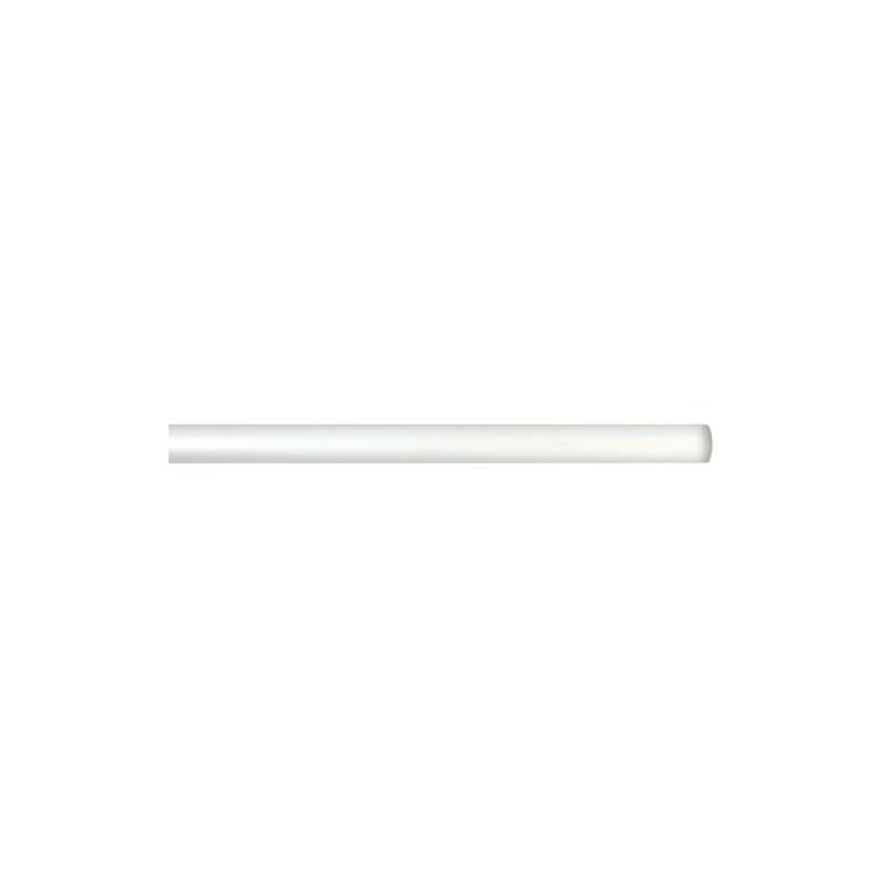 A product picture of a White Fiberglass Display Pole  - 1 Section Provided by Action Flag.