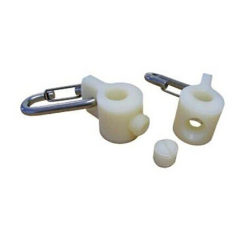 A product picture of a Zip Klip Flag Fastener Device Provided by Action Flag.