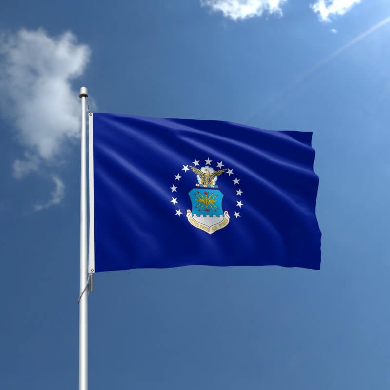 Air Force Military Service Nylon Outdoor Flag - Action Flag