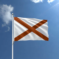 Bandera exterior de nailon de Alabama - 2' x 3'