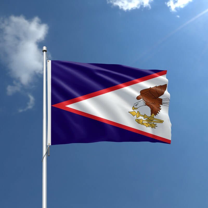 American Samoa Nylon Outdoor Flag - Action Flag
