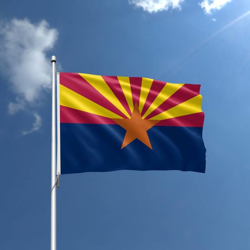 Arizona Nylon Outdoor Flag - Action Flag