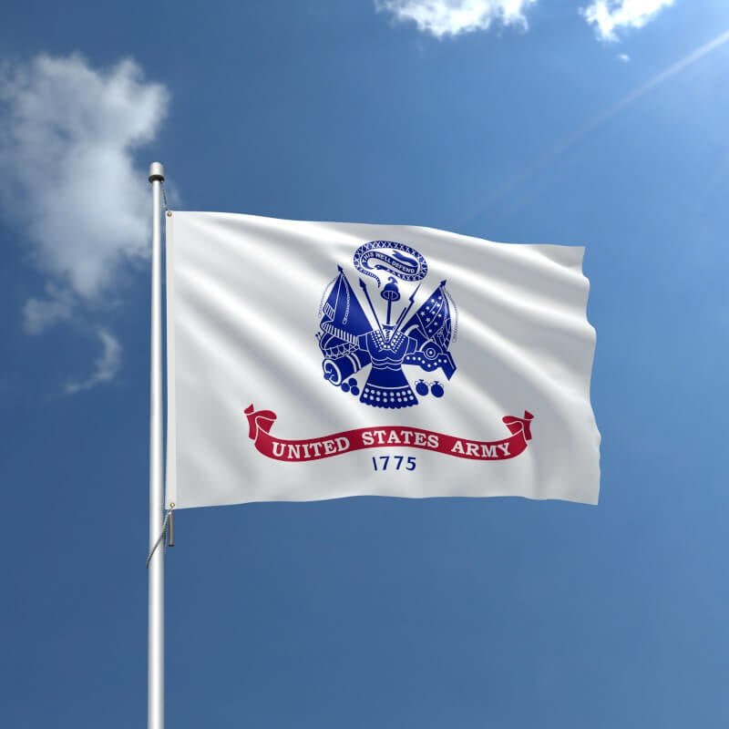 Army Military Service Nylon Outdoor Flag - Action Flag