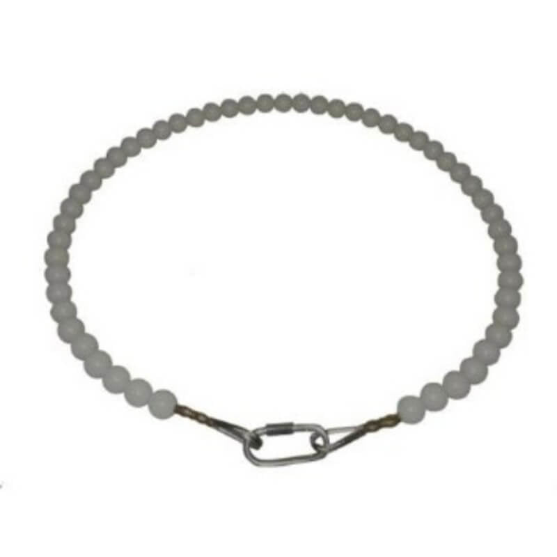 Beaded Retainger Ring With Quicklink - Action Flag