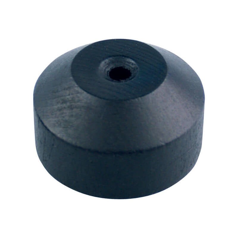 Black Wood Table Base For 8" x 12" Mounted Flags - Action Flag